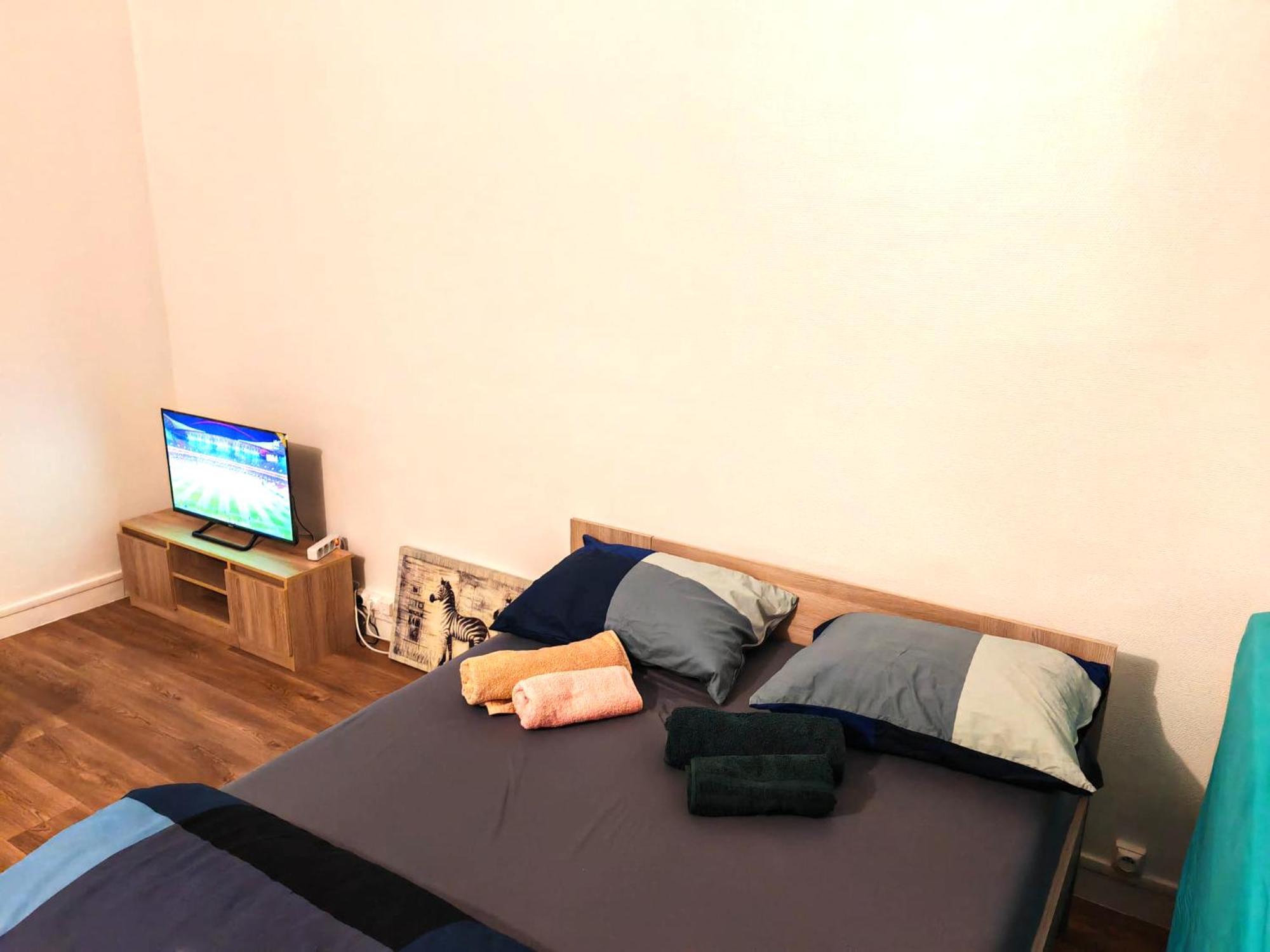 Apartament F1 Equipe Avec Ascenseur, Parking Et Pres Des Transports Argenteuil Zewnętrze zdjęcie
